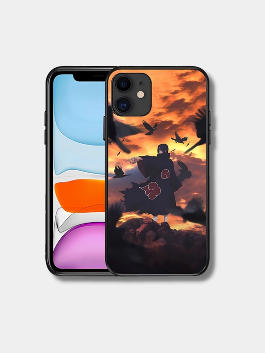 Чехол для смартфона iPhone XR, XS, 11, 12, 13, 14, 15, Pro, Max, cиликоновый, аниме Наруто