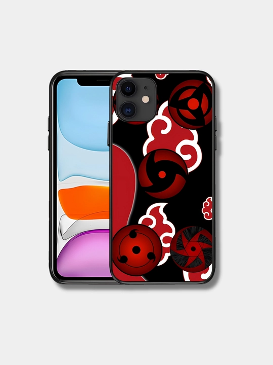 Чехол для смартфона iPhone XR, XS, 11, 12, 13, 14, 15, Pro, Max, cиликоновый, аниме Наруто