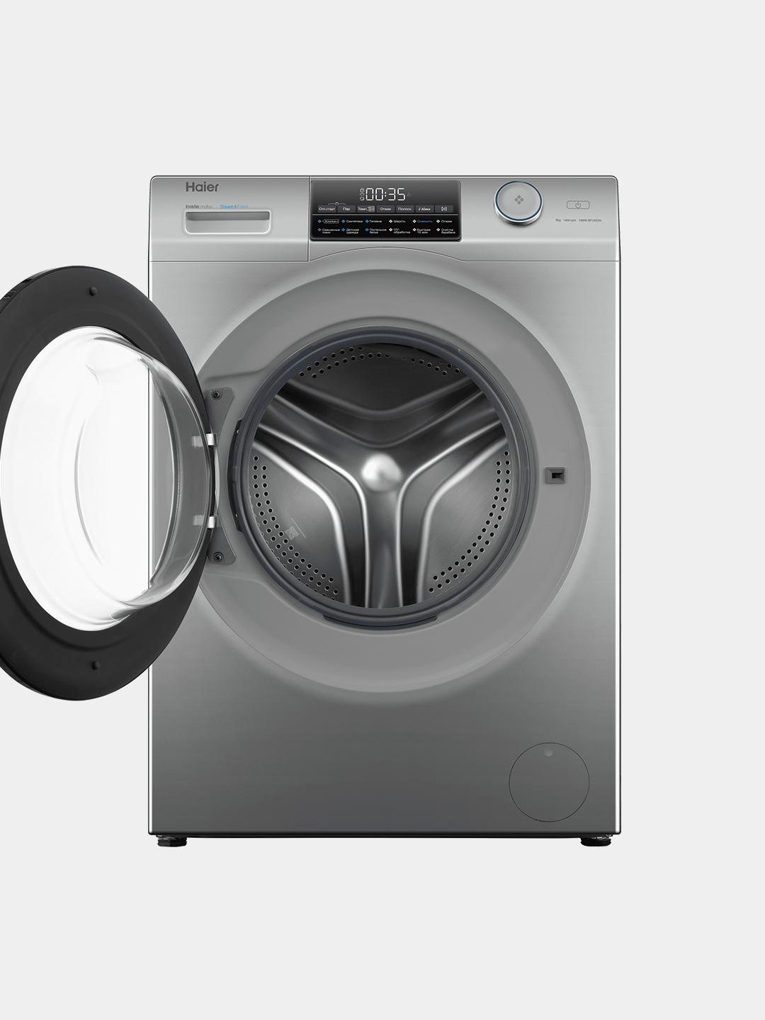 Стиральная машина Haier HW90-BP14959S, 9 кг, инверторный мотор, 1400 об ...
