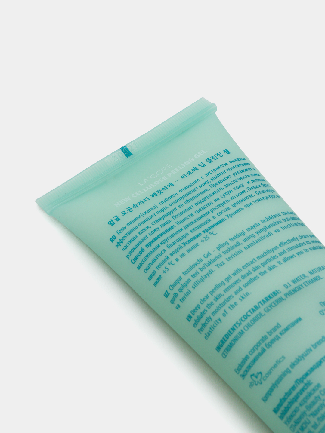 Пилинггель La'core New Cellulose Peeling Gel, 100 мл купить по низким