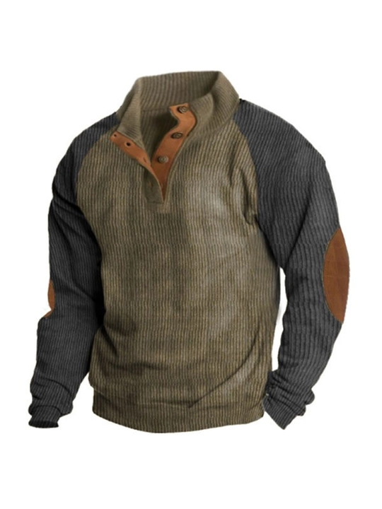 Mikrofiber bosmali erkaklar uchun izolyatsiyalangan jumper