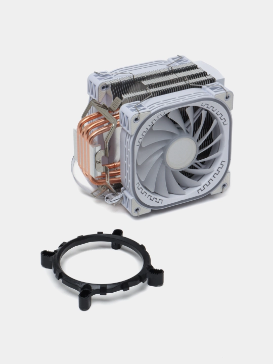 CPU sovutish 120mm LED RGB issiqlik qabul qiluvchi kompyuter fan protsessor sovutgich - 