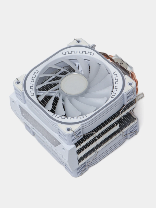 CPU sovutish 120mm LED RGB issiqlik qabul qiluvchi kompyuter fan protsessor sovutgich