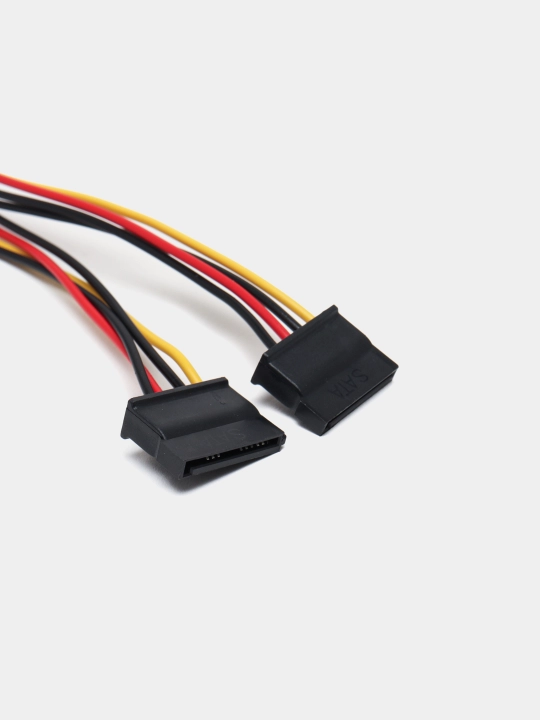 Kабель питания Sata CC-SATA-PSY, Molex 4pin, БП - 2 *