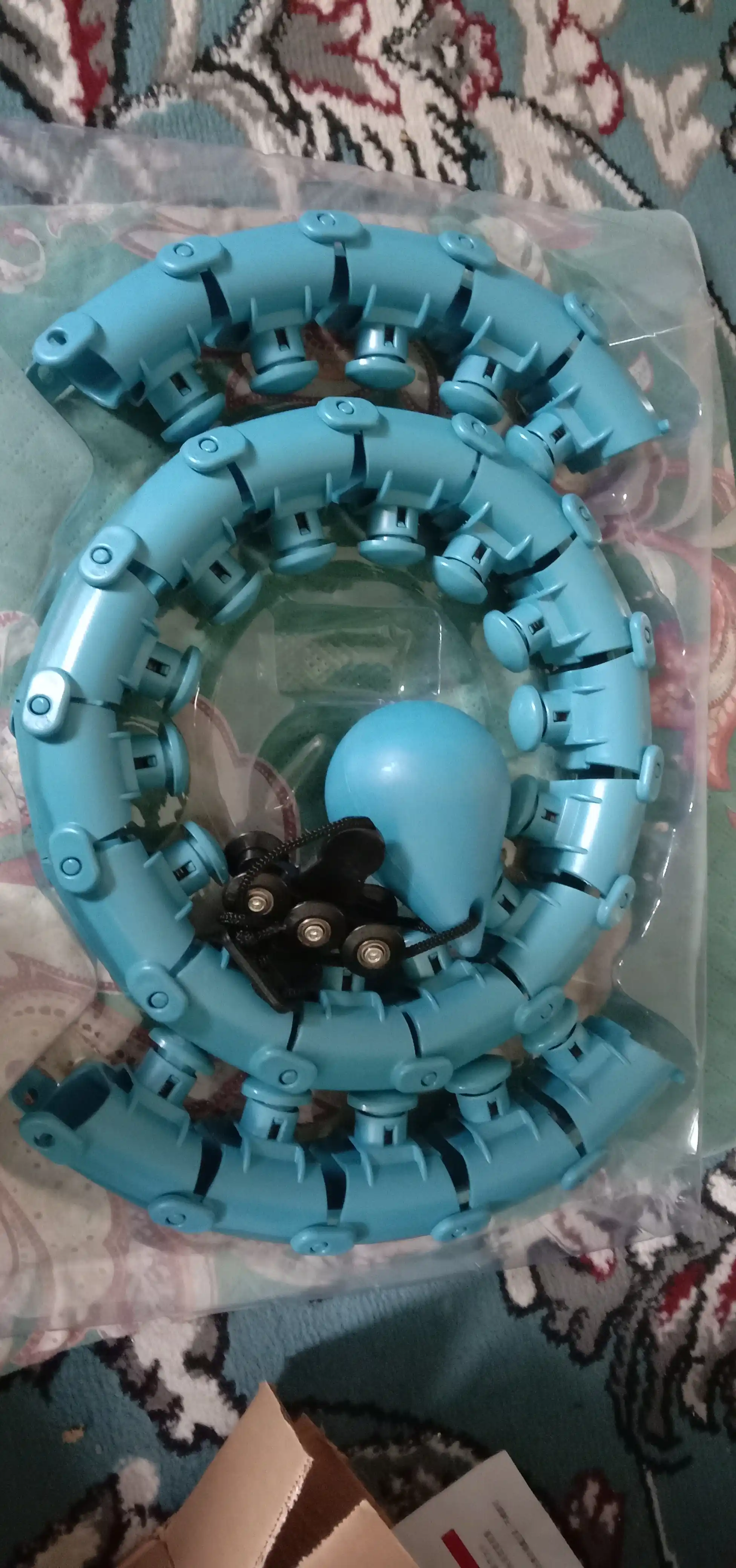 Hula Hoop, fitnes, bel uchun massaj halqasi, 57 sm dan 110 sm gacha