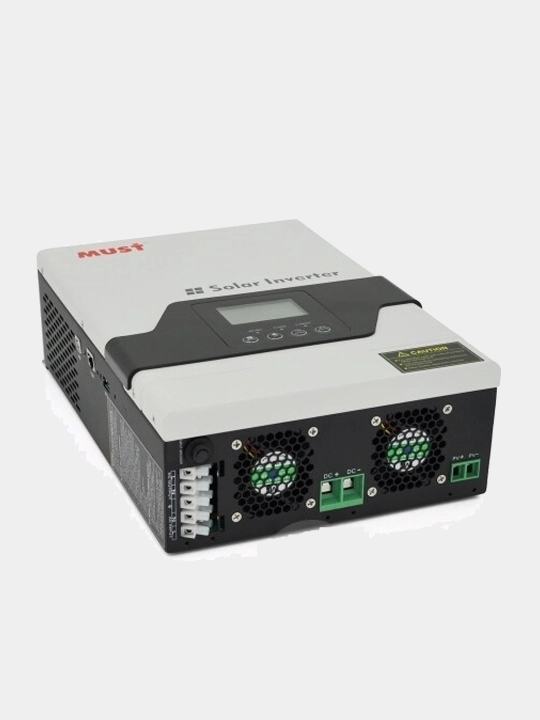 Voltaj inverteri MUST 1000W/DC12V60A MPPT/105V, off grd, AC230V/50Hz, PV18-1012 VPM