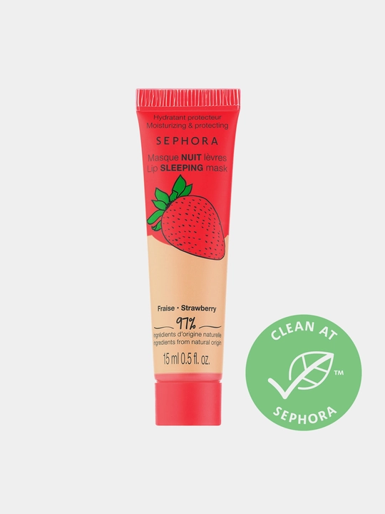 Маска для губ Sephora Collection Strawberry Lip Sleeping Mask - 