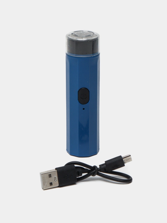 Мобильный USB триммер для бритья бороды, бережный уход за бородой - 