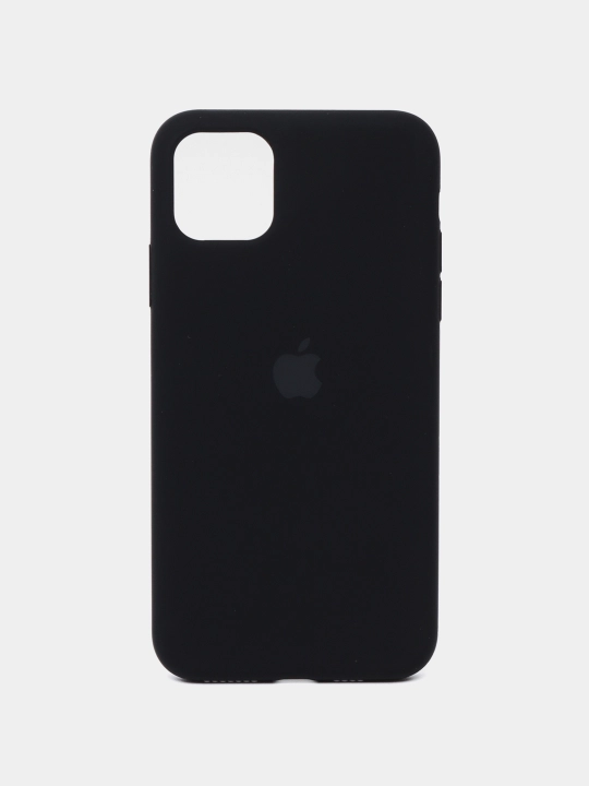 Silikon chexol iPhone 11–17, Pro va Pro Max uchun, Soft Touch, mikrofibrali