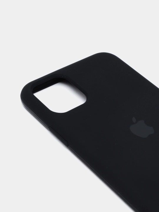 Silikon chexol iPhone 11–17, Pro va Pro Max uchun, Soft Touch, mikrofibrali