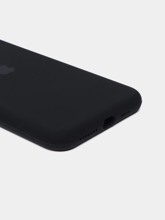 Silikon chexol iPhone 11–17, Pro va Pro Max uchun, Soft Touch, mikrofibrali