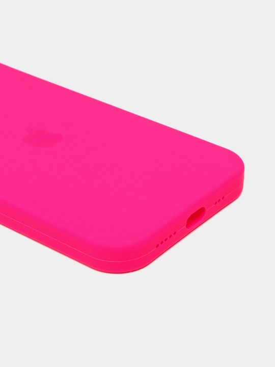 Чехол для iPhone 11–17, Pro, Pro Max — силикон Soft Touch, микрофибра