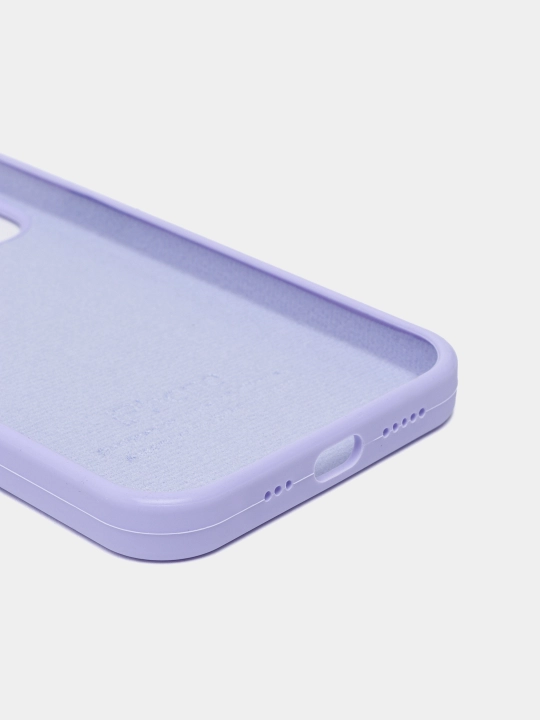Silikon chexol iPhone 11–17, Pro va Pro Max uchun, Soft Touch, mikrofibrali