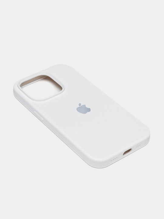 Silikon chexol iPhone 11–17, Pro va Pro Max uchun, Soft Touch, mikrofibrali