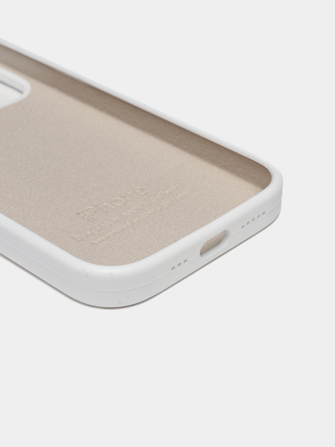 Silikon chexol iPhone 11–17, Pro va Pro Max uchun, Soft Touch, mikrofibrali