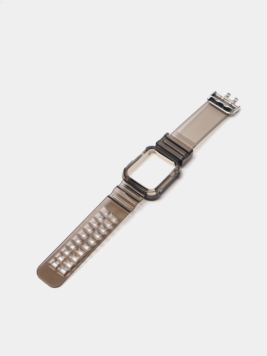 Ремешок для Apple Watch, браслет силиконовый, прозрачный, 38 / 40 / 41 / 42 / 44 45 49 мм