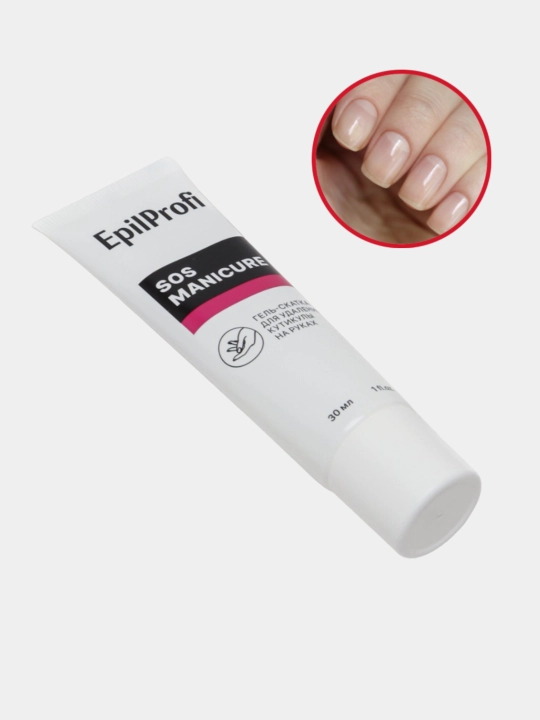 Gel skatka EpilProfi remuver, kutikularni olib tashlash uchun, manikyur, 30 ml