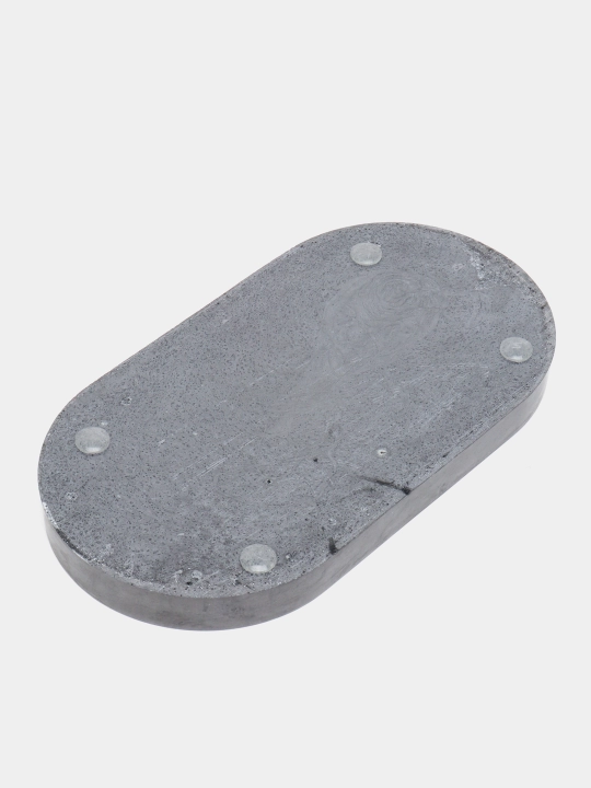Interyer tagkursi Oval, zargarlik buyumlari va aksessuarlar uchun, 18 * 10 sm