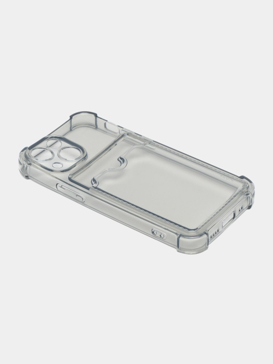 Chexol iPhone 7, 8, SE, XR,XS,11,12,13,14,15,16,17,Pro,Max,Plus,Mini uchun,silikon,shaffof