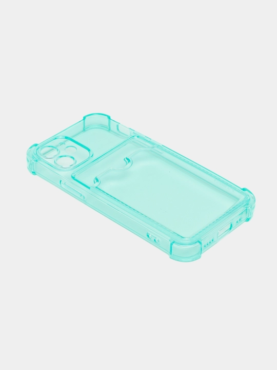 Chexol iPhone 7, 8, SE, XR,XS,11,12,13,14,15,16,17,Pro,Max,Plus,Mini uchun,silikon,shaffof