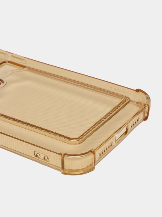 Chexol iPhone 7, 8, SE, XR,XS,11,12,13,14,15,16,17,Pro,Max,Plus,Mini uchun,silikon,shaffof