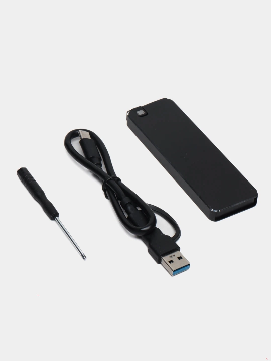 Корпус для SSD с M.2 на USB 3.1 USB-Type-C, NVMe переносной корпус для SSD - 