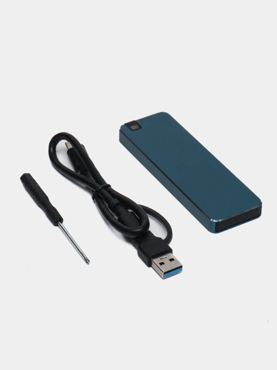 Корпус для SSD с M.2 на USB 3.1 USB-Type-C, NVMe переносной корпус для SSD - 