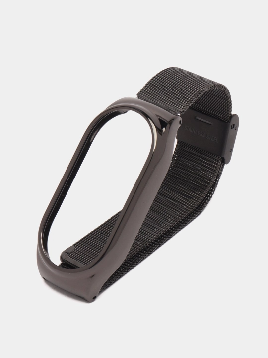 Ремешок для Xiaomi Mi Band 3/4/5/6/7/8, металлический, миланская петля