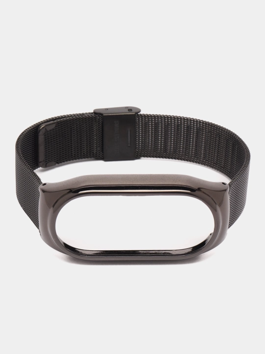 Ремешок для Xiaomi Mi Band 3/4/5/6/7/8, металлический, миланская петля