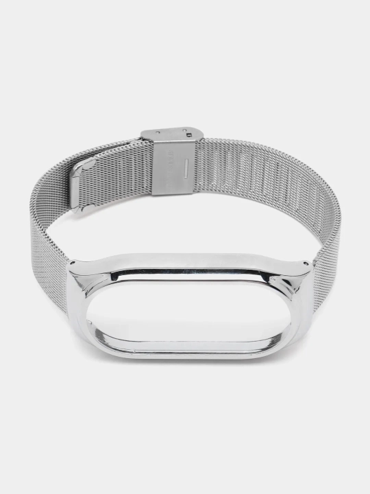 Ремешок для Xiaomi Mi Band 3/4/5/6/7/8, металлический, миланская петля