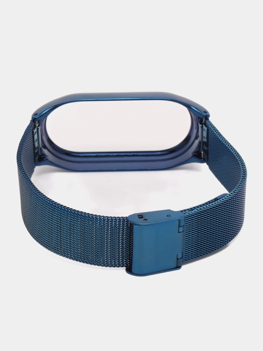 Ремешок для Xiaomi Mi Band 3/4/5/6/7/8, металлический, миланская петля