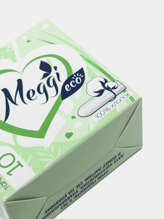 Meggi ECO, normal gigienik tamponlar, 10 dona