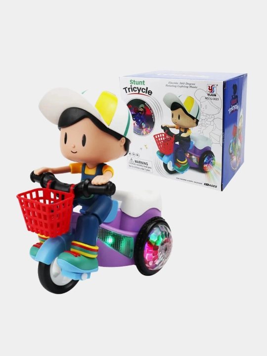 Velosipeddagi bolakay yonadigan o'yinchoq YJ-3023