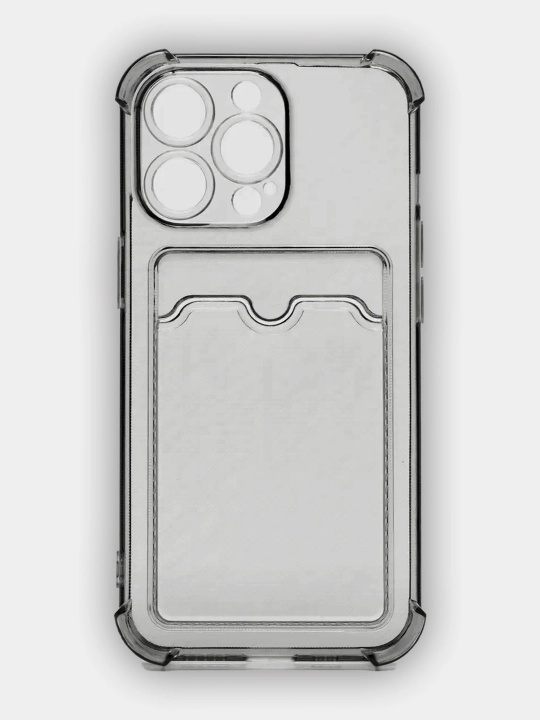 Chexol iPhone 7, 8, SE, XR,XS,11,12,13,14,15,16,17,Pro,Max,Plus,Mini uchun,silikon,shaffof