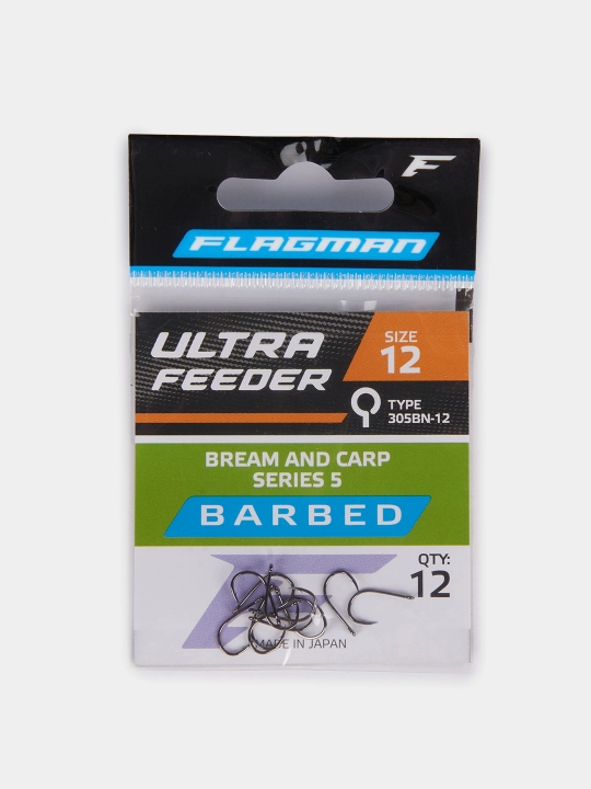 Ilgak Flagman Ultra Feeder Series, 8, 10, 12 o'lchamli, 12 dona