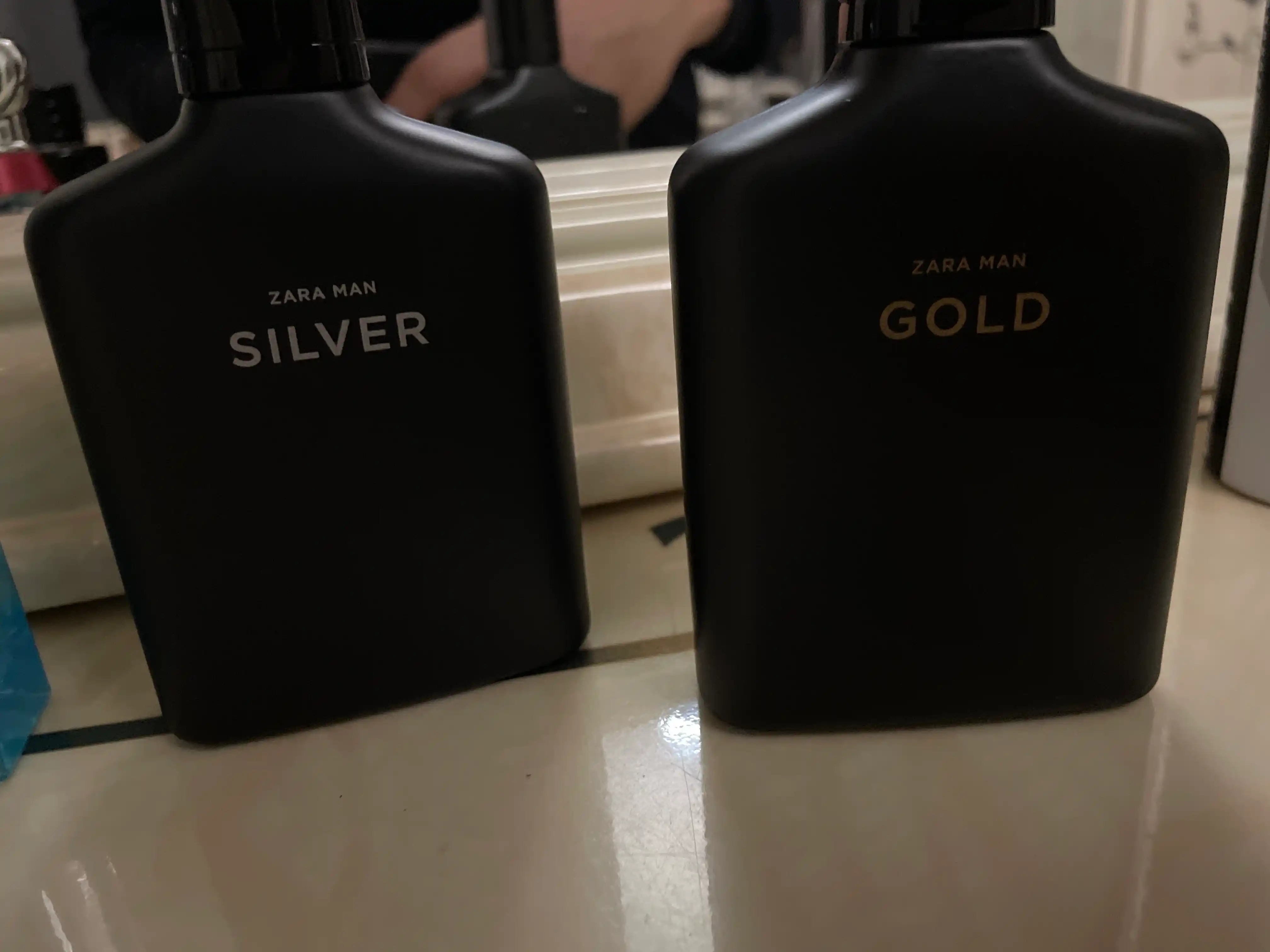 Туалетная вода для мужчин ZARA Silver, 100 мл + Gold, 100 мл