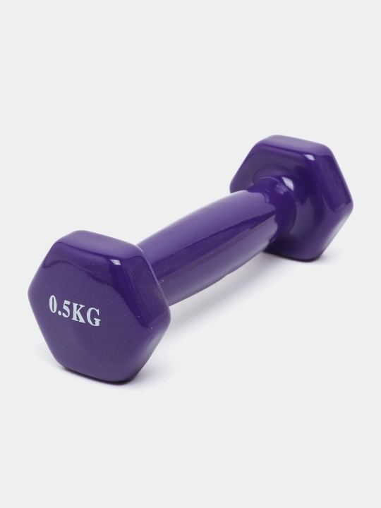 Гантель 0.5 кг, с неопреновым покрытием, 10 lb, артикул 80027