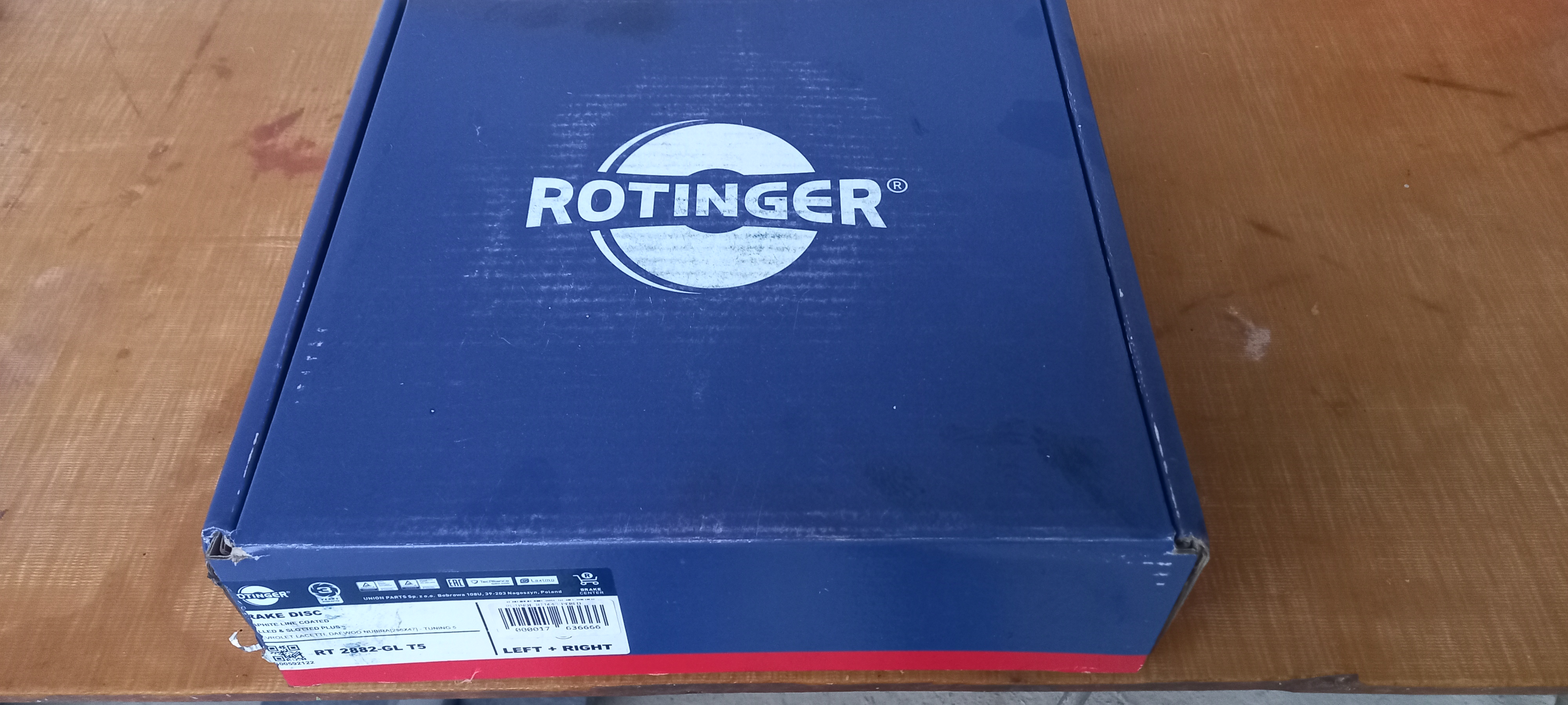 Tormoz disklari Rotinger, GM Lacetti/Gentra, Sport Tuning 5GL, 2 dona