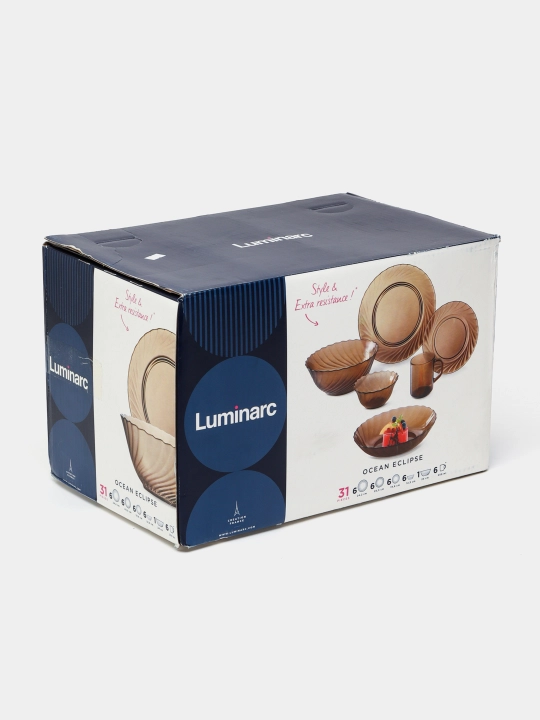 Столовый сервиз Luminarc "Океан" Ocean Eclipse, 31 предмет