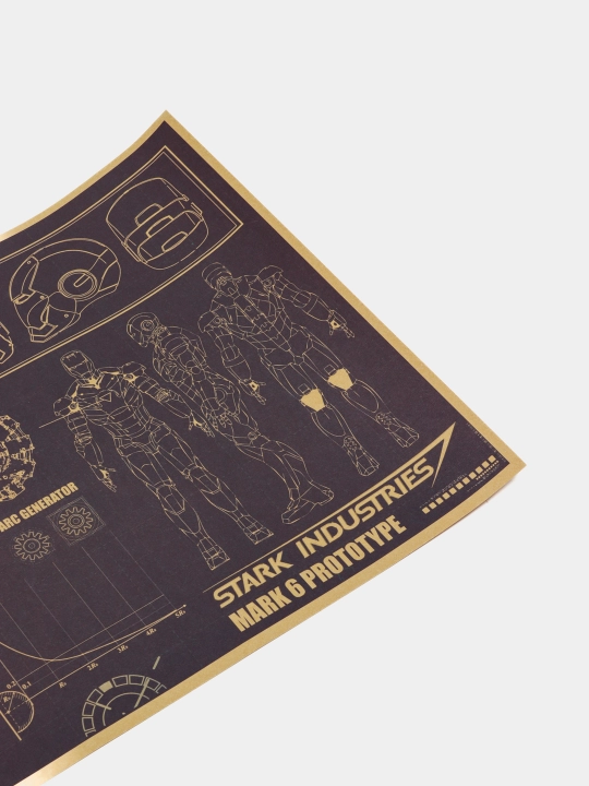 Dekorativ A3 poster, devor uchun plakat, uy va ofis interyeri uchun zamonaviy bezak