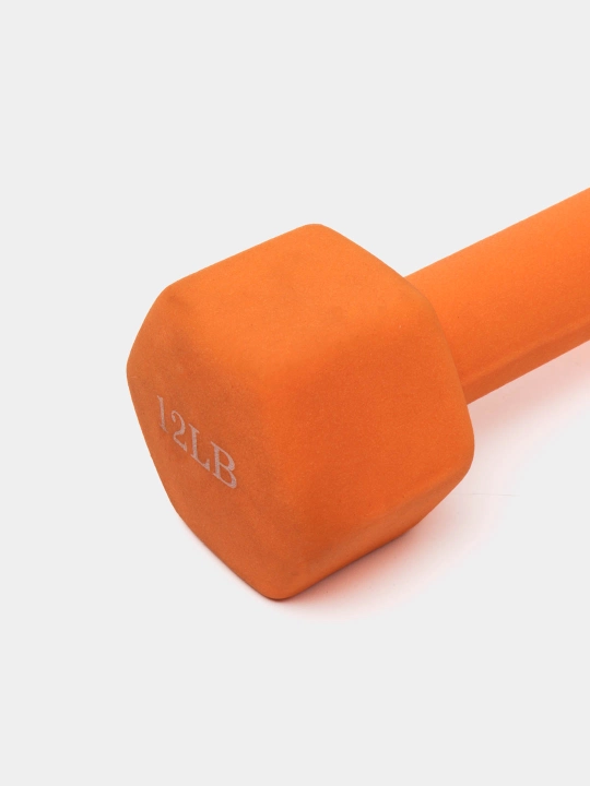 Гантель 12 LB, с неопреновым покрытием 80027
