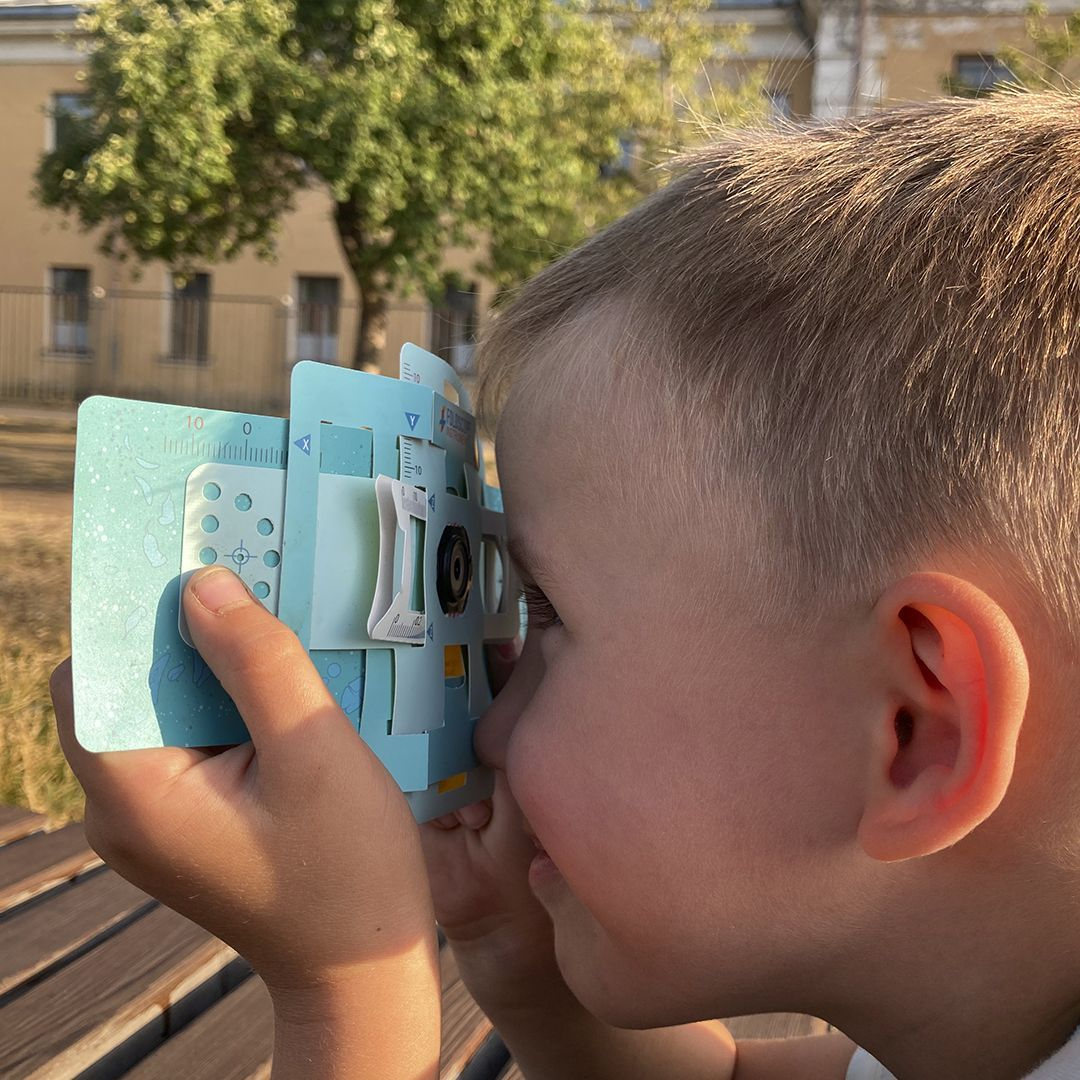 Foldscope фолдскоп портативный микроскоп, с LED-подсветкой и доступом к камере  телефона купить по низким ценам в интернет-магазине Uzum (798117)