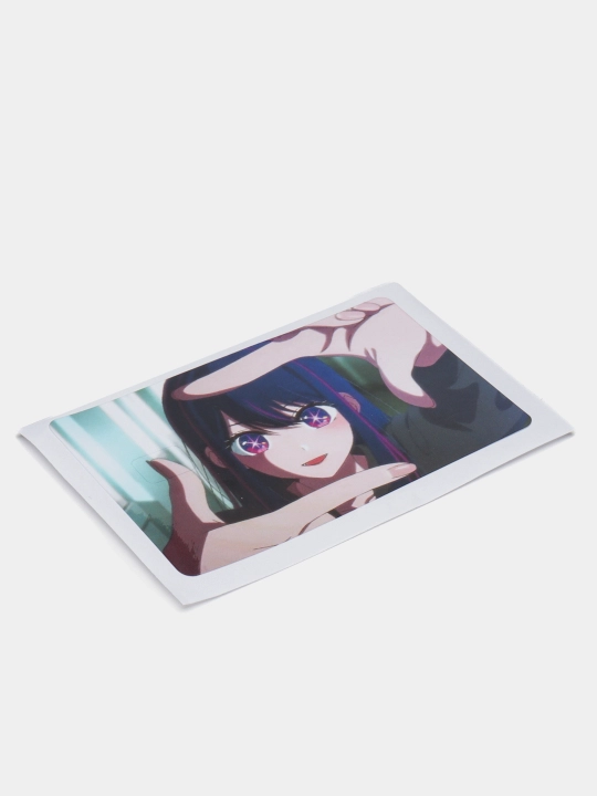 Bank kartasi va chipta stikerlari, Anime
