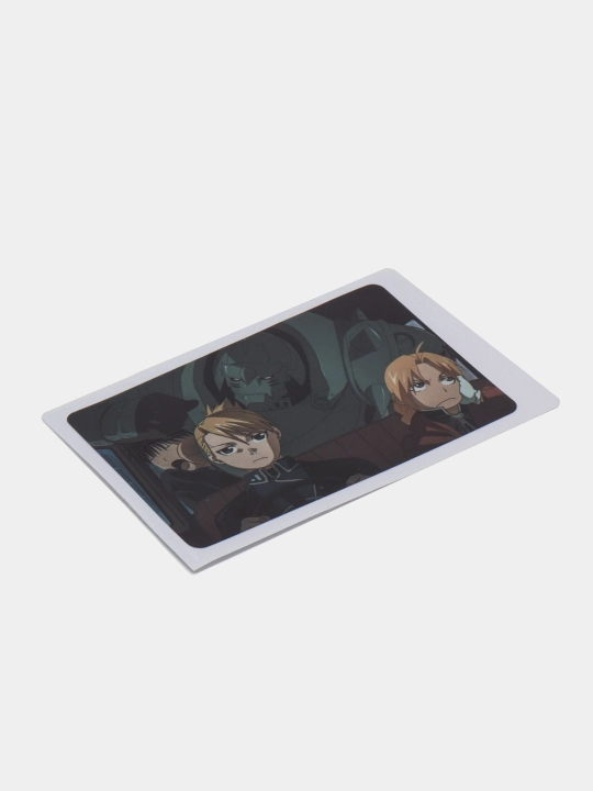 Bank kartasi va chipta stikerlari, anime