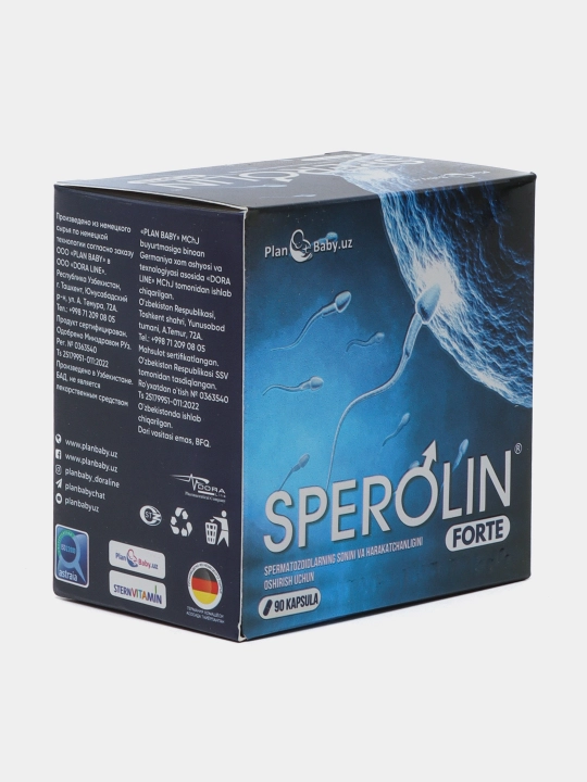BFQ Sperolin forte, 90 kapsula Plan baby