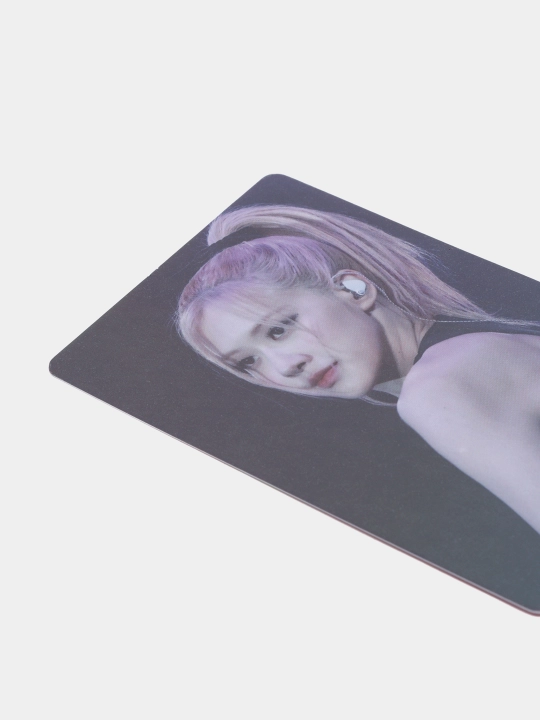 Глиттерные фотокарты с участниками группы Blackpink