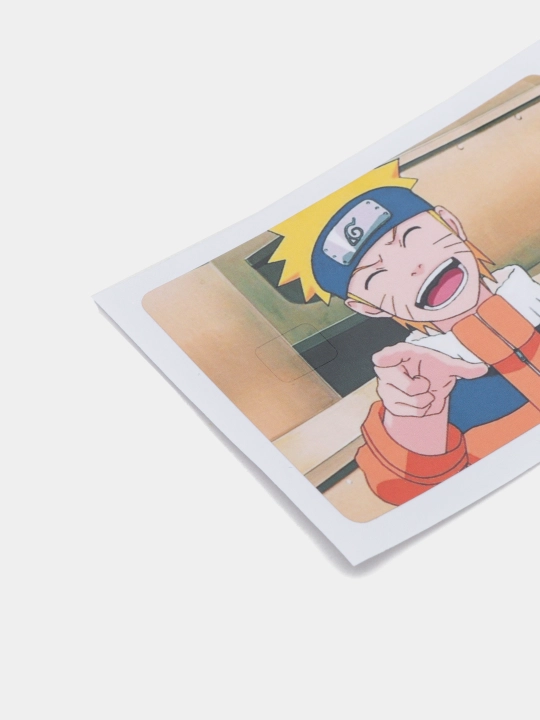 Bank kartasi stikerlari, Naruto, anime