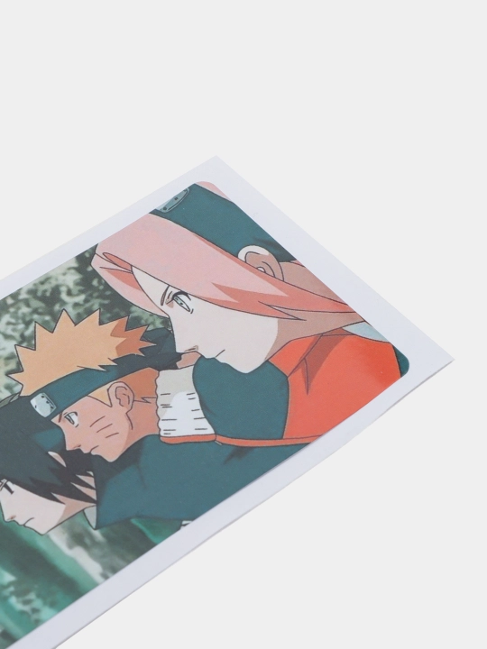 Bank kartasi stikerlari, Naruto, anime