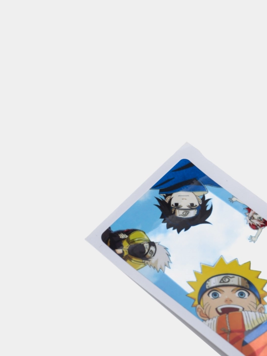 Bank kartasi stikerlari, Naruto, anime