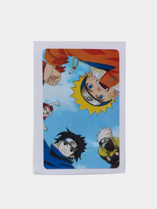 Bank kartasi stikerlari, Naruto, anime